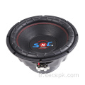 Profesyonel Yüksek Güçlü Araba Sesi 10 inç Subwoofer